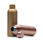 Thermosfles van roestvrij staal met glanzende afwerking 550ml kleur rose gold detailweergave 1