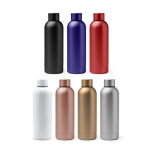 Thermosfles van roestvrij staal met glanzende afwerking 550ml kleur rose gold detailweergave 3