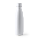 Roestvrijstalen fles geschikt voor sublimatie 700ml kleur wit eerste gebruiksweergave