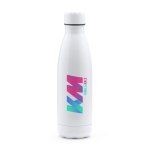 Roestvrijstalen fles geschikt voor sublimatie 700ml kleur wit detailweergave 1