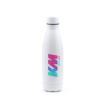 Roestvrijstalen fles geschikt voor sublimatie 700ml kleur wit detailweergave 5