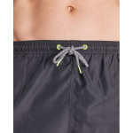 Zwembroek van polyester met details 100 g/m² Roly Direct Balos kleur rood detailweergave 2