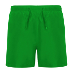 Zwemshort van polyester met zijzakken 100 g/m² Roly Direct Aqua kleur groen tweede weergave