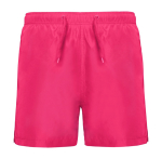 Zwemshort van polyester met zijzakken 100 g/m² Roly Direct Aqua kleur neon roze tweede weergave
