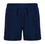 Zwemshort van polyester met zijzakken 100 g/m² Roly Direct Aqua kleur marineblauw tweede weergave