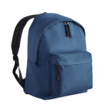 Multifunctionele rugzak van polyester 900D met hoofdvak kleur marineblauw eerste gebruiksweergave