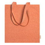 Resistente gekleurde gerecyclede katoenen tas 8kg 120 g/m2 Eco Recycle kleur geel tweede gebruiksweergave