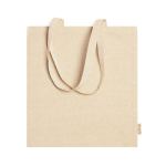 Resistente gekleurde gerecyclede katoenen tas 8kg 120 g/m2 Eco Recycle kleur naturel tweede weergave