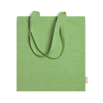Resistente gekleurde gerecyclede katoenen tas 8kg 120 g/m2 Eco Recycle kleur mintgroen tweede weergave