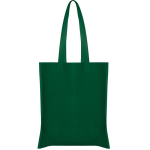 Non-woven tas met lange gelaste hengsels, draagkracht 6 kg kleur groene fles tweede weergave