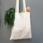Natuurlijke katoenen tas met lange handgrepen 180 g/m² kleur naturel detailweergave 2