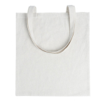 Polyestertas voor sublimatie met lange handgrepen 180 g/m² kleur beige tweede weergave