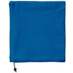Fleece nekwarmer van polyester met elastische verstelband 200 g/m² kleur koningsblauw tweede weergave