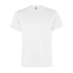 Sportshirt van gerecycled polyester 100 g/m² Roly Direct Slam kleur wit tweede weergave