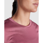 Dames t-shirt van gerecycled polyester 100 g/m² Roly Direct Slam kleur wit detailweergave 3