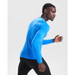 Naadloos aansluitend thermoshirt 200 g/m² Roly Direct Prime kleur koningsblauw detailweergave 2