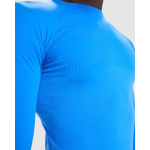 Naadloos aansluitend thermoshirt 200 g/m² Roly Direct Prime kleur koningsblauw detailweergave 3