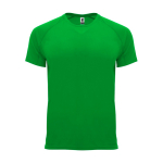 Sportshirt van ademende stof 135 g/m² Roly Direct Bahrain kleur groen tweede weergave