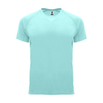 Sportshirt van ademende stof 135 g/m² Roly Direct Bahrain kleur mintgroen tweede weergave
