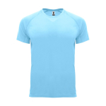 Sportshirt van ademende stof 135 g/m² Roly Direct Bahrain kleur lichtblauw tweede weergave