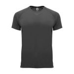 Sportshirt van ademende stof 135 g/m² Roly Direct Bahrain kleur taupe grijs tweede weergave
