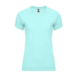 Dames sportshirt van polyester 135 g/m² Roly Direct Bahrain kleur mintgroen tweede weergave