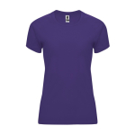 Dames sportshirt van polyester 135 g/m² Roly Direct Bahrain kleur paars tweede weergave