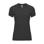 Dames sportshirt van polyester 135 g/m² Roly Direct Bahrain kleur taupe grijs tweede weergave