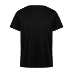 T-shirt met van polyester 135 g/m² Roly Direct Daytona kleur zwart tweede weergave