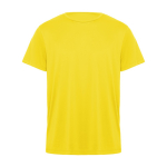 T-shirt met van polyester 135 g/m² Roly Direct Daytona kleur geel tweede weergave