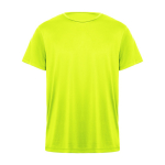 T-shirt met van polyester 135 g/m² Roly Direct Daytona kleur neon geel tweede weergave