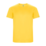 Sportshirt van gerecyclede stoffen 135 g/m² Roly Direct Imola kleur geel tweede weergave