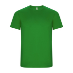 Sportshirt van gerecyclede stoffen 135 g/m² Roly Direct Imola kleur groen tweede weergave