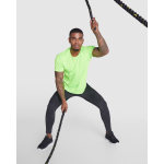 Sportshirt van gerecyclede stoffen 135 g/m² Roly Direct Imola kleur turkoois vierde gebruiksweergave