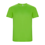 Sportshirt van gerecyclede stoffen 135 g/m² Roly Direct Imola kleur limoen groen tweede weergave