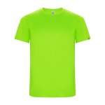 Sportshirt van gerecyclede stoffen 135 g/m² Roly Direct Imola kleur neon groen tweede weergave
