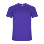 Sportshirt van gerecyclede stoffen 135 g/m² Roly Direct Imola kleur paars tweede weergave