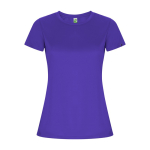 Dames sportshirt van gerecycled poly 135 g/m² Roly Direct Imola kleur paars tweede weergave