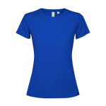 Damesshirt van gerecycled polyester 125 g/m² Roly Direct Estoril kleur koningsblauw tweede weergave