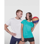 Damesshirt van gerecycled polyester 125 g/m² Roly Direct Estoril kleur smaragdgroen  vijfde gebruiksweergave