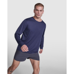 Technisch shirt met lange mouwen 125 g/m² Roly Direct Estoril L/S kleur marineblauw eerste gebruiksweergave