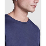 Technisch shirt met lange mouwen 125 g/m² Roly Direct Estoril L/S kleur marineblauw detailweergave 1