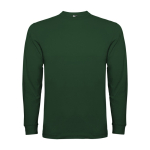 T-shirt met lange mouwen van katoen 165 g/m² Roly Direct Pointer kleur groene fles tweede weergave