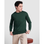 T-shirt met lange mouwen van katoen 165 g/m² Roly Direct Pointer kleur marineblauw eerste gebruiksweergave