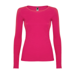 Dames shirt met lange mouwen 160 g/m² Roly Direct Extreme kleur roze tweede weergave