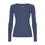Dames shirt met lange mouwen 160 g/m² Roly Direct Extreme kleur jeans blauw tweede weergave