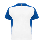 Sportshirt van polyester 140 g/m² Roly Direct Bugatti kleur wit/blauw tweede weergave