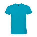 Katoenen t-shirt met korte mouwen 150 g/m² Roly Direct Atomic kleur turkoois tweede weergave