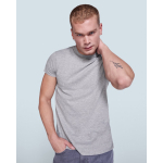 Katoenen t-shirt met korte mouwen 150 g/m² Roly Direct Atomic kleur marineblauw eerste gebruiksweergave