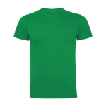 T-shirt van katoen met logo 165 g/m² Roly Direct Dogo Premium kleur tropisch groen tweede weergave